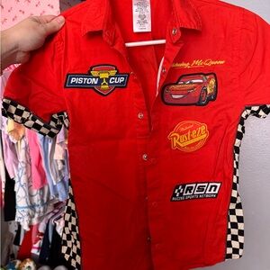 Disney Cars Button Down Shirt